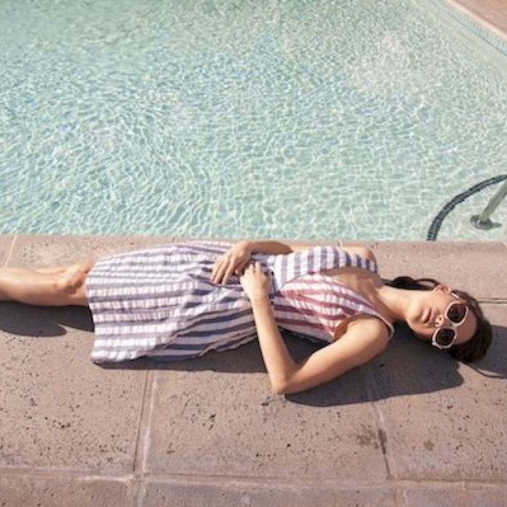 Rachel Antonoff SS13 Seersucker Dress, Size 4